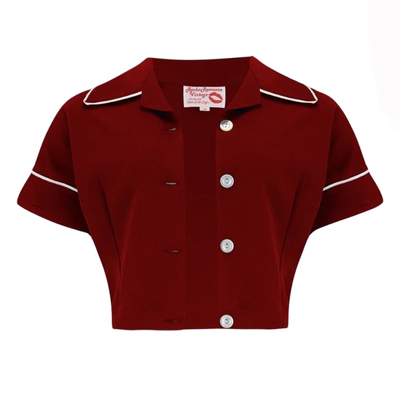 Lucille 2-pc Dress and Bolero by Rock n Romance Vintage - Picture 7 of 16